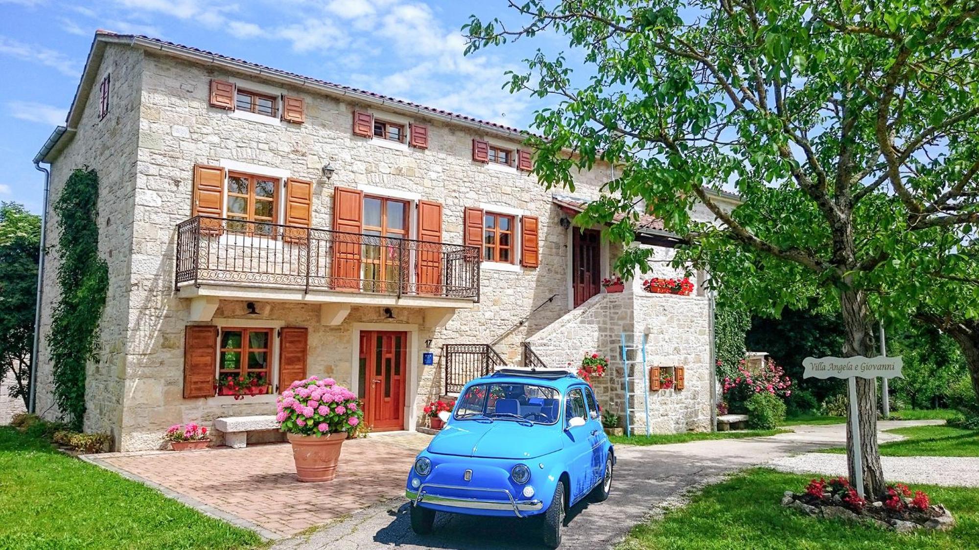 Villa Angela E Giovanni Vizinada ภายนอก รูปภาพ